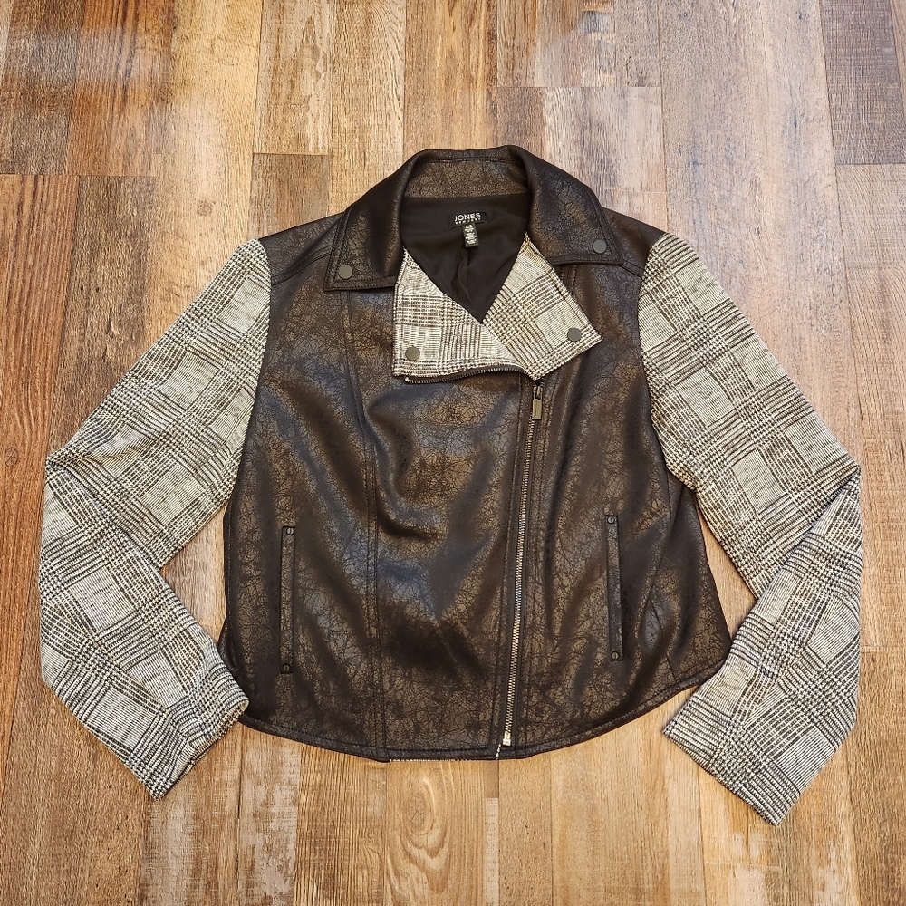 Jones New York Moto Blazer Jacket